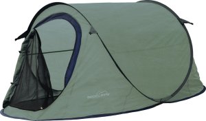 Two-person tent POP UP, 220 x 120 x 95 cm, green, 190T 1
