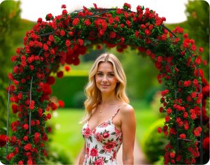 Pergola ogrodowa łuk 240 cm Plonos PL-990 4