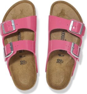 Birkenstock sandały dziecięce ARIZONA KIDS BS 1029514 PATENT FUCHSIA TULIP (szerokość wąska) 33 6