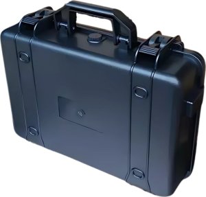 DNA CASE IP 38x29 solidna walizka case transportowy wodoszczelny pyłoszczelny czarny IP65 38x29x11,8 cm 2