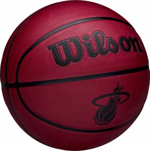 Wilson Wilson NBA Team Tribute Solid Miami Heat Ball WZ4025416XB Czerwone 5 5