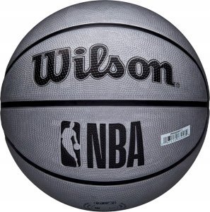 Wilson NBA Team Tribute Solid San Antonio Spurs Ball WZ4025427XB Srebrne 5 4