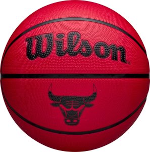 Wilson NBA Team Tribute Solid Chicago Bulls Ball WZ4025405XB Czerwone 5 1