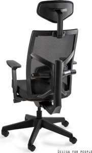 Fotel biurowy TUNE czarny UNIQUE 2