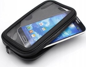 Uchwyt Rowerowy na Telefon Kierownicę Wodoszczelny Czarny Etui do 6 cali 4