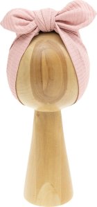 Czapka turban róż niemowlęca bawełniana dla dziewczynki Nicol Nelly 80/86 1