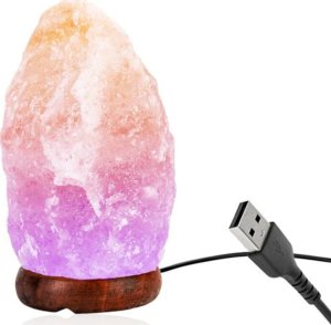 Lampa solna jonizator sól Himalajska wysokość 13cm 1