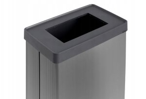 Kosz na śmieci Curver szary (261012) 4