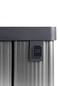 Kosz na śmieci Curver szary (261012) 5