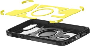 Etui Spigen Tough Armor z MagSafe na iPhone SE 4 (2025) z podstawką - czarne 11