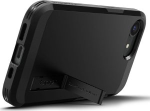 Etui Spigen Tough Armor z MagSafe na iPhone SE 4 (2025) z podstawką - czarne 12