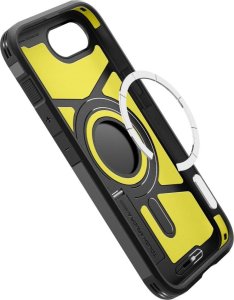 Etui Spigen Tough Armor z MagSafe na iPhone SE 4 (2025) z podstawką - czarne 8