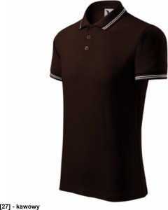 Urban 219 - ADLER - Koszulka polo męska, 200 g/m2, 35% poliester, 65% bawełna, - kawowy XL 1