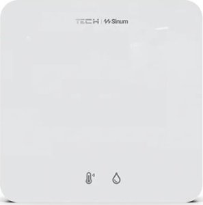 Przewodowy czujnik temperatury, wilgotności biały C-S1M Tech Sterowniki 1