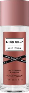 MISS SO? London Love Potion Dezodorant perfumowany dla kobiet w naturalnym sprayu 75 ml 1