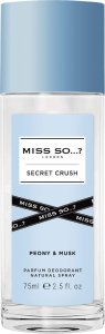 MISS SO? London Secret Crush Dezodorant perfumowany dla kobiet w naturalnym sprayu 75 ml 1