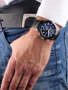 ZEGAREK MĘSKI HUGO BOSS 1513391 - RAFALE (zh013d) + BOX 9