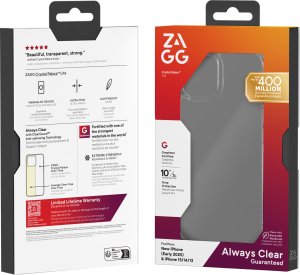 ZAGG Crystal Palace Lite - obudowa ochronna do iPhone 16e (2025) / 15 / 14 / 13 (clear) 6