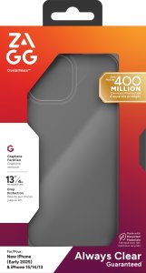 ZAGG Crystal Palace - obudowa ochronna do iPhone 16e (2025) / 15 / 14 / 13 (clear) 5