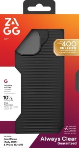 ZAGG Luxe - obudowa ochronna do iPhone 16e (2025) / 15 / 14 / 13 (black) 5