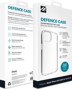 ZAGG IF Defence - obudowa ochronna do iPhone 16e (2025) / 15 / 14 / 13 (clear) 5