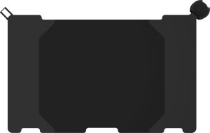 Biurko Genesis Holm Modular 120 Czarne 120 cmx75 cm 11