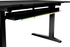 Biurko Genesis Holm Modular 140 Czarne 140 cmx75 cm 23