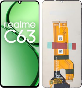ORYGINAŁ WYŚWIETLACZ EKRAN LCD DO REALME C63 4G 2