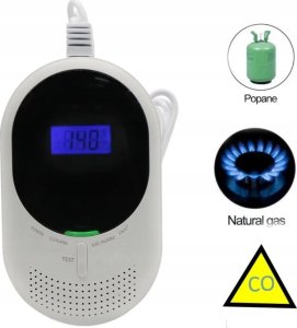 Certyfikowany czujnik czadu, gazu propan oraz gazu ziemnego 2