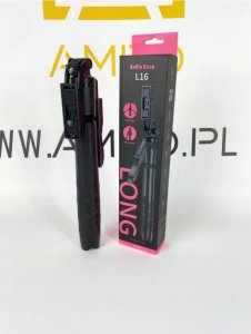 Selfie Stick + Statyw do telefonu 2w1 z pilotem 153 cm 5