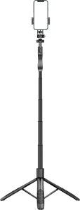 Selfie Stick + Statyw do telefonu 2w1 z pilotem 153 cm 9