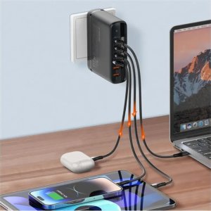 Ładowarka 6 - portowa z wyświetlaczem 2