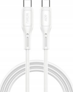 Kabel USB WiWU USB-C - USB-C 1 m Biały 3