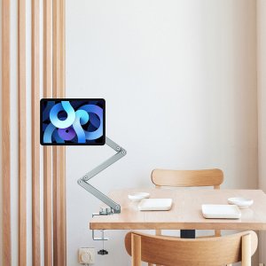 WiWU - Regulowana i obracana aluminiowa podstawka/ramię pod tablet ZM001 4