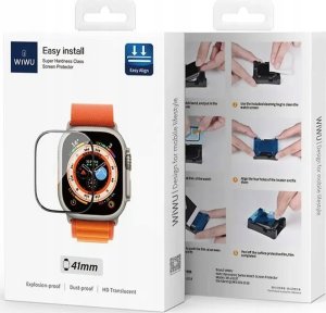 Wiwu - Szkło hartowane z aplikatorem Easy Install do Apple Watch 42mm 6