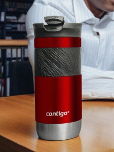 Contigo Kubek termiczny Byron 2.0 470ml - Czerwony 6