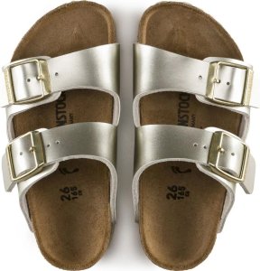 Birkenstock sandały Arizona KIDS BS 1014840 ELECTRIC METALLIC GOLD (szerokość standardowa) 38 6