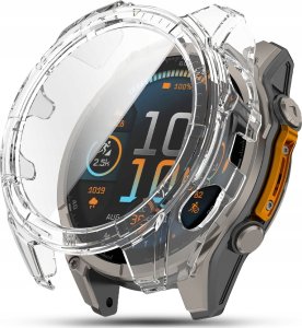 JG Smart ETUI OCHRONNE 2w1 SZKŁO HARTOWANE do Garmin Fenix 8 - 51mm 5