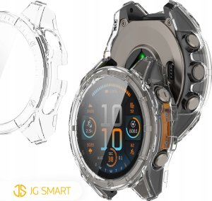 JG Smart ETUI OCHRONNE 2w1 SZKŁO HARTOWANE do Garmin Fenix 8 - 47mm 10