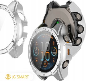 JG Smart ETUI OCHRONNE 2w1 SZKŁO HARTOWANE do Garmin Fenix 8 - 43mm 6