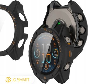 JG Smart ETUI OCHRONNE 2w1 SZKŁO HARTOWANE do Garmin Fenix 8 - 43mm 9