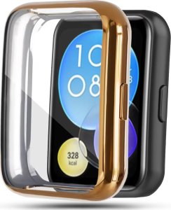 ETUI SILIKONOWE OCHRONNE CASE + 2w1 DO HUAWEI WATCH FIT 2 | KOLORY |PREMIUM 1