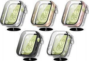 JG Smart ETUI OCHRONNE CASE + SZKŁO HARTOWANE 2w1 DO HUAWEI WATCH FIT 3 | 5 KOLORÓW 16