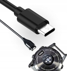 ŁADOWARKA KABEL USB-C DO GARMIN FENIX 5 5X 6 6X 7 7X 8 PRO SOLAR SAPPHIRE 2