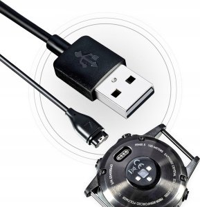 JG Smart ŁADOWARKA KABEL USB DO GARMIN FENIX 5 5X 6 6X 7 7X 8 AMOLED SOLAR SAPPHIRE 2