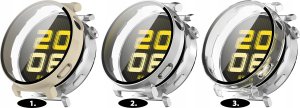 ETUI OCHRONNE + SZKŁO HARTOWANE do Huawei Watch GT5 Pro Elegant 42mm Active 16