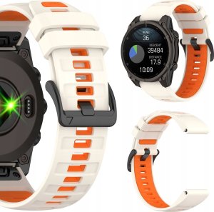 PASEK SILIKONOWY DO GARMIN FENIX 3 5X 6X PRO 7X PRO 8 51mm SOLAR QUICKFIT 14