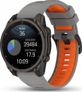 PASEK SILIKONOWY DO GARMIN FENIX 3 5X 6X PRO 7X PRO 8 51mm SOLAR QUICKFIT 2