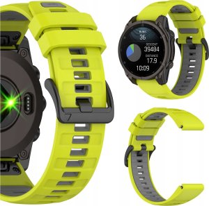 PASEK SILIKONOWY DO GARMIN FENIX 3 5X 6X PRO 7X PRO 8 51mm SOLAR QUICKFIT 6