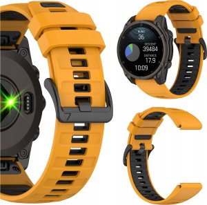 PASEK SILIKONOWY DO GARMIN FENIX 3 5X 6X PRO 7X PRO 8 51mm SOLAR QUICKFIT 9